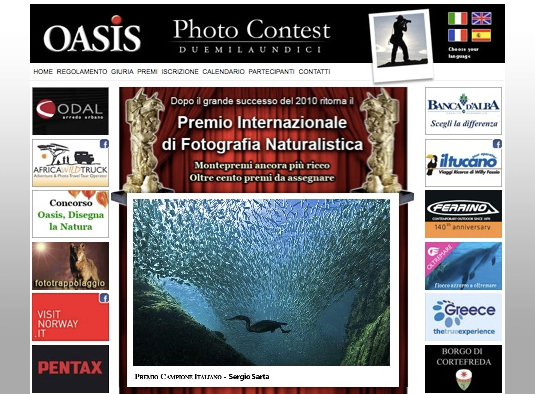 Oasis Photo contest 2011 Fotografia Naturalistica. Il premio Africawildtruck!