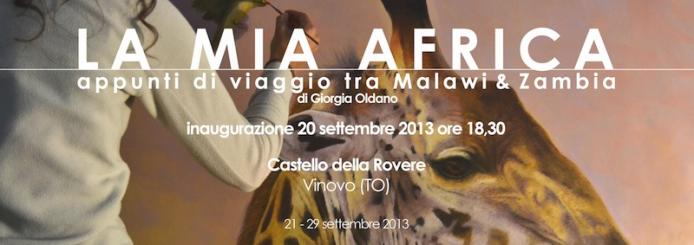 Giorgia Oldano. La mia Africa in mostra a Vinovo. Torino