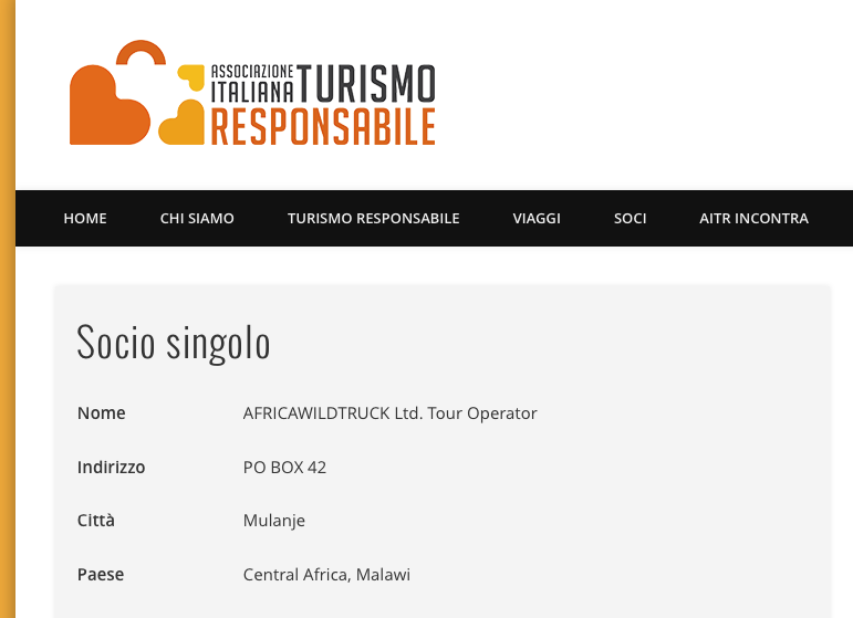 Turismo responsabile in Africa