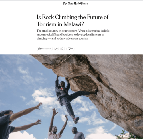 Il Malawi sarà una destinazione magica per i viaggi di arrampicata 2024