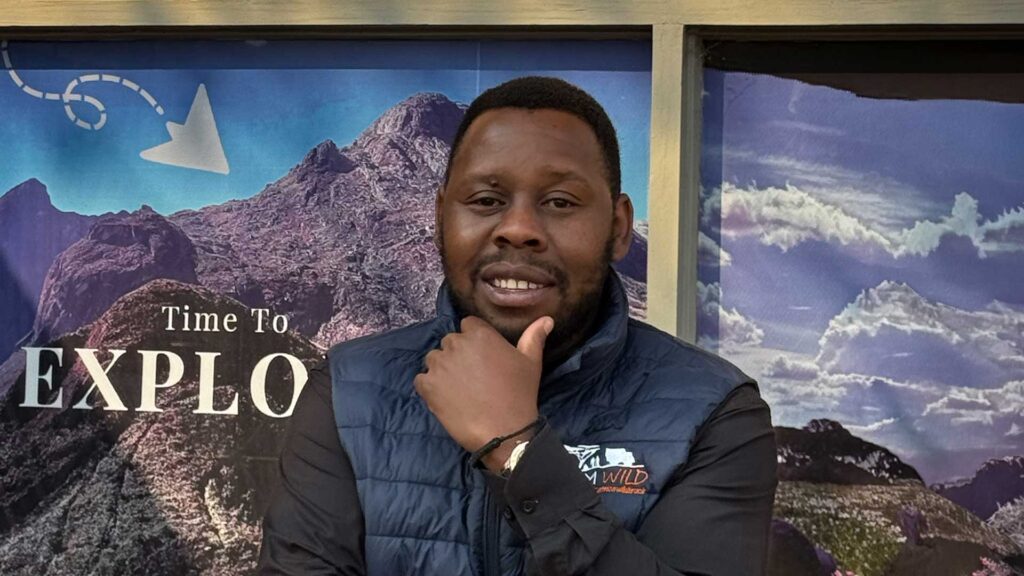 Ritratto di Edger Nkoka, Coordinatore della Sostenibilità di Africa Wild Truck
