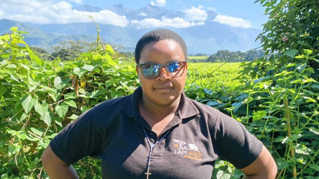 Ritratto di Joyce Kalama, reservationist presso Africa Wild Truck