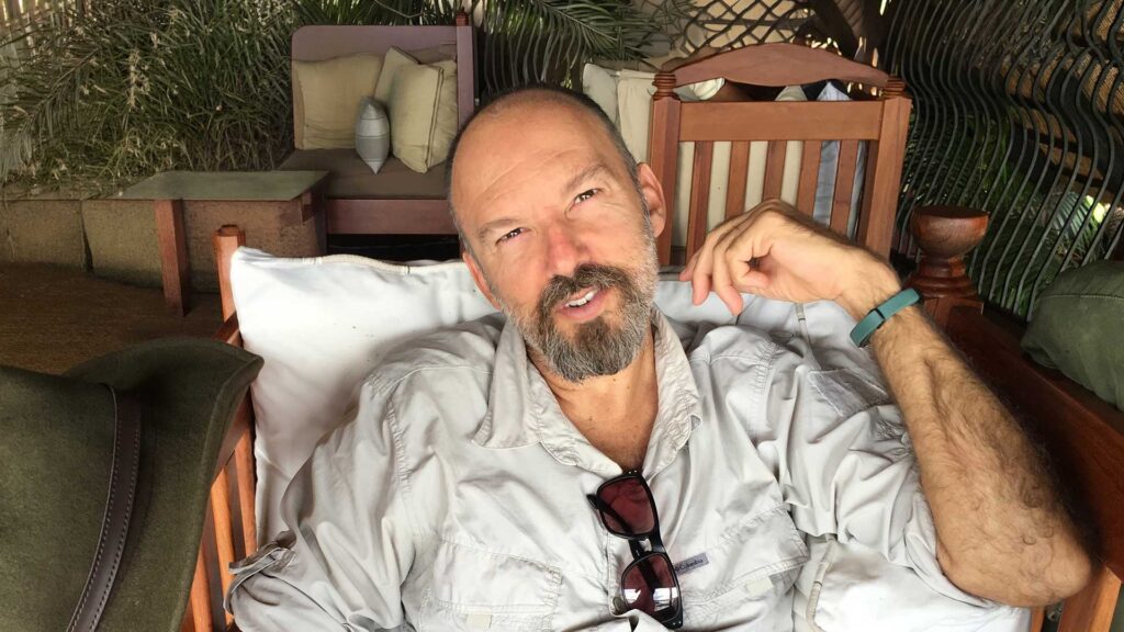 Ritratto di Stefano Pesarelli, Co-Founder e Managing Director di Africa Wild Truck